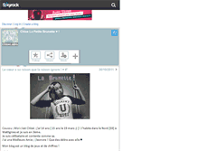 Tablet Screenshot of chloelabrunette.skyrock.com