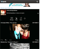 Tablet Screenshot of cliche-photographique.skyrock.com