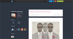 Desktop Screenshot of elisabeth-and-james.skyrock.com