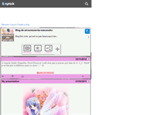 Tablet Screenshot of amoureuse-du-sasuxsaku.skyrock.com