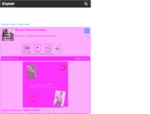 Tablet Screenshot of amelie-senna-fiction.skyrock.com