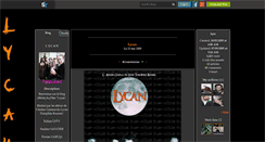 Desktop Screenshot of lycan-officiel.skyrock.com