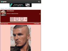 Tablet Screenshot of david-beckam.skyrock.com