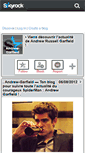 Mobile Screenshot of andrew-garfield.skyrock.com