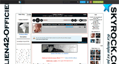 Desktop Screenshot of julien42-officiel.skyrock.com