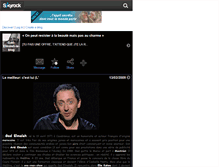 Tablet Screenshot of gad-elmaleh-le-blog.skyrock.com