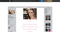 Desktop Screenshot of karen-top-model.skyrock.com