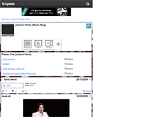 Tablet Screenshot of familyjackson8.skyrock.com