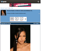 Tablet Screenshot of cassie-website.skyrock.com