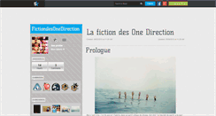 Desktop Screenshot of fictiondesonedirection.skyrock.com