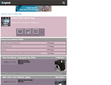 Tablet Screenshot of dance-chery.skyrock.com