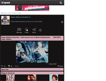 Tablet Screenshot of gwen-stefani-sunshine.skyrock.com