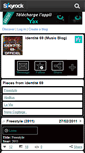 Mobile Screenshot of identite-69-officiel.skyrock.com