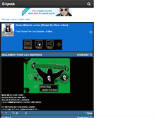 Tablet Screenshot of green-materiel.skyrock.com