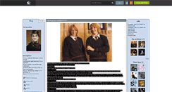 Desktop Screenshot of future-miss-potter.skyrock.com
