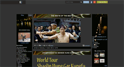 Desktop Screenshot of hunggar-wushu.skyrock.com