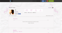 Desktop Screenshot of neyliss-music.skyrock.com