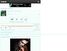 Tablet Screenshot of france-twilight.skyrock.com