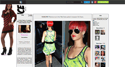 Desktop Screenshot of fenty-france.skyrock.com