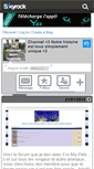 Mobile Screenshot of channel-mon-lapinou.skyrock.com