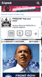 Mobile Screenshot of freedom-mada.skyrock.com