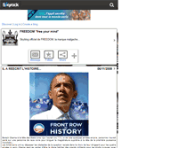 Tablet Screenshot of freedom-mada.skyrock.com