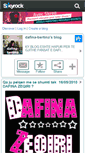 Mobile Screenshot of dafina-bertina.skyrock.com