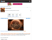 Tablet Screenshot of cleopatreaddict.skyrock.com