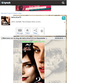 Tablet Screenshot of bella-alice72.skyrock.com