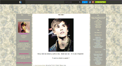 Desktop Screenshot of fiction-on-bieber-xx.skyrock.com