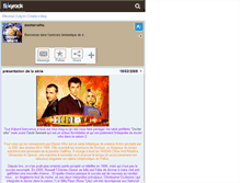 Tablet Screenshot of doctor-who18.skyrock.com