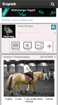 Mobile Screenshot of h0rsi-iing.skyrock.com