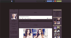 Desktop Screenshot of behindherfakesmile.skyrock.com