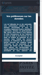Mobile Screenshot of paris-hotel.skyrock.com