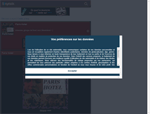 Tablet Screenshot of paris-hotel.skyrock.com