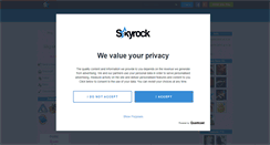 Desktop Screenshot of ounia.skyrock.com