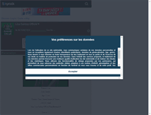 Tablet Screenshot of lisa-sanbay-officiel.skyrock.com