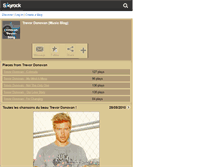 Tablet Screenshot of donovan-trevor-song.skyrock.com