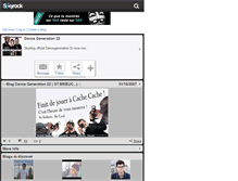 Tablet Screenshot of dancegeneration-22.skyrock.com