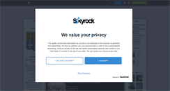 Desktop Screenshot of cjmanage.skyrock.com