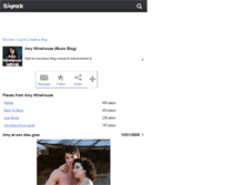 Tablet Screenshot of amy-winehouse--officiel.skyrock.com