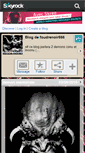 Mobile Screenshot of foudrenoir666.skyrock.com