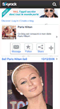 Mobile Screenshot of hilton-blog.skyrock.com