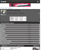 Tablet Screenshot of demetrialovatoxmusic.skyrock.com