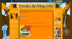 Desktop Screenshot of lyncko974.skyrock.com