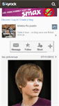 Mobile Screenshot of biiebs-fic-justin.skyrock.com