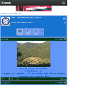 Tablet Screenshot of clubhippiquedelalonde.skyrock.com