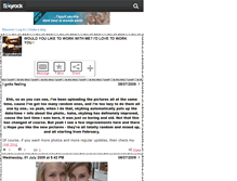 Tablet Screenshot of cupcakesandviolence.skyrock.com