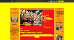 Desktop Screenshot of dragonball-91.skyrock.com