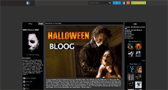 Desktop Screenshot of halloween-bloog.skyrock.com